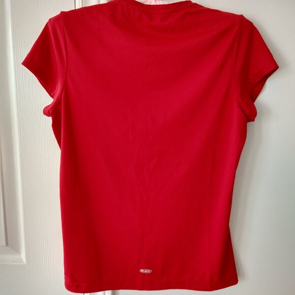 Bundle 3 Workout Clothes Nike Adidas Reebok S/L Ladies Tops Capri Pants - Picture 10 of 11